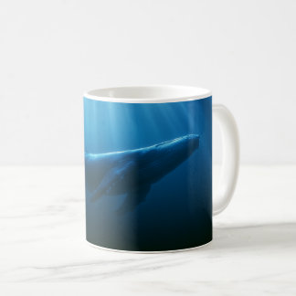 ザトウクジラの水中 コーヒーマグカップ
