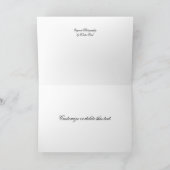 ザトウクジラの破ること; ハッピーバースデー カード (内部)