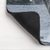 ザトウクジラの破ること マウスパッド (コーナー)