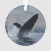 ザトウクジラの違反 オーナメント (裏面)