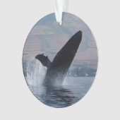 ザトウクジラの違反 オーナメント (正面)