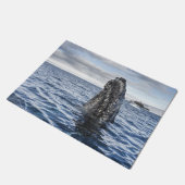 ザトウクジラのSpyhops |の希望湾、南極大陸 ドアマット (アングル)