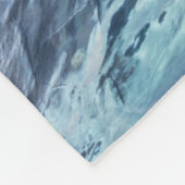 ザトウクジラのSpyhops |の希望湾、南極大陸 フリースブランケット (角)