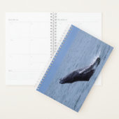 ザトウクジラふくらはぎブリーチング プランナー手帳 (ディスプレー)