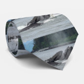 ザトウクジラを食べ物を与えること ネクタイ (ロール)