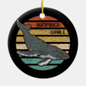 ザトウクジラヴィンテージサンセット セラミックオーナメント (裏面)