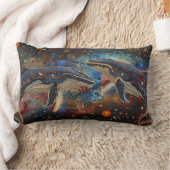 ザトウクジラ腰枕 ランバークッション (ブランケット)