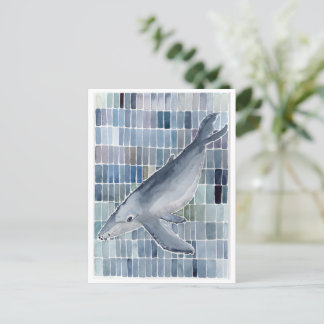 ザトウクジラ葉書 ポストカード