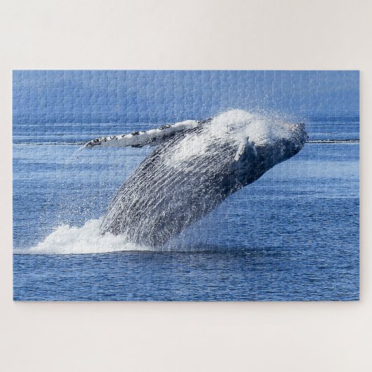 ザトウクジラ アラスカ ジグソーパズル (横)