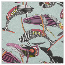 ザトウクジラ オパール ファブリック