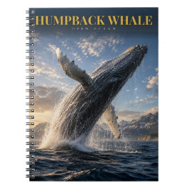ザトウクジラ オープンオーシャン アニマルズ ノートブック
