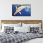ザトウクジラ キャンバスプリント (インサイチュ (寝室))