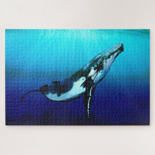 ザトウクジラ ジグソーパズル