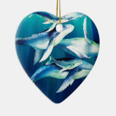 ザトウクジラ セラミックオーナメント (右)