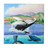 ザトウクジラ タイル (正面)