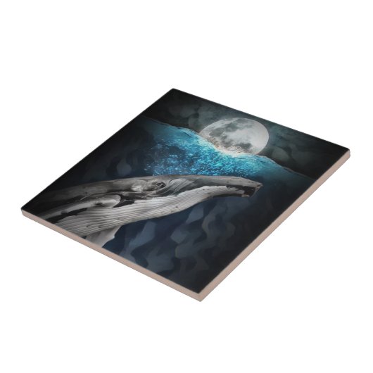 ザトウクジラ タイル (側面)