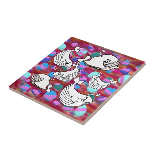 ザトウクジラ タイル (側面)