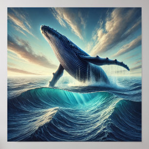 ザトウクジラ ポスター