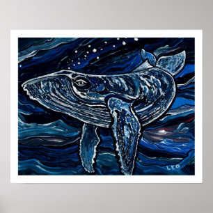 ザトウクジラ ポスター