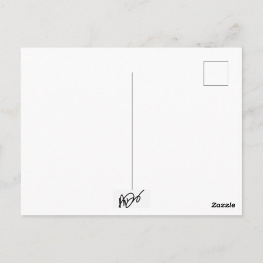 ザトウクジラ ポストカード (裏面)