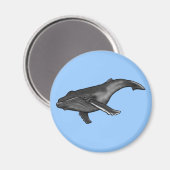 ザトウクジラ マグネット (正面/裏面)