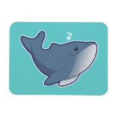 ザトウクジラ マグネット (横)