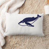 ザトウクジラ ランバークッション (ブランケット)