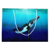 ザトウクジラ ラージペーパーバッグ (裏面)