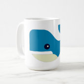 ザトウクジラ 哺乳類 コーヒーマグカップ (正面左)