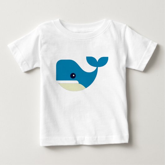 ザトウクジラ、哺乳類 ベビーTシャツ (正面)