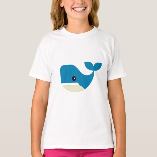 ザトウクジラ 哺乳類 Tシャツ (正面)