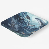 ザトウクジラ | 海の誕生日パーティー ペーパープレート (傾斜あり)