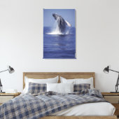 ザトウクジラ(Megaptera キャンバスプリント (インサイチュ (寝室))