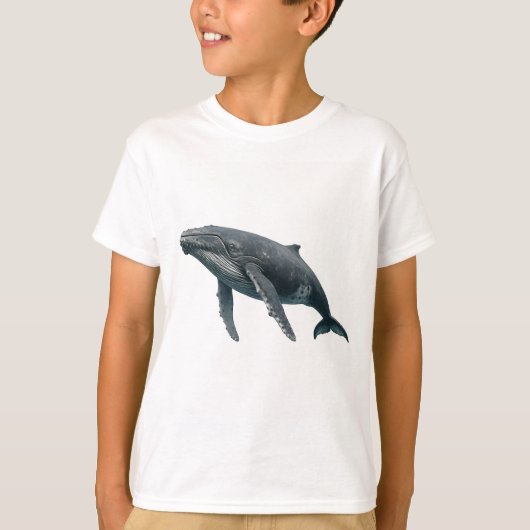 ザトウクジラ Tシャツ (正面)