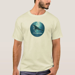 ザトウクジラTシャツ Tシャツ