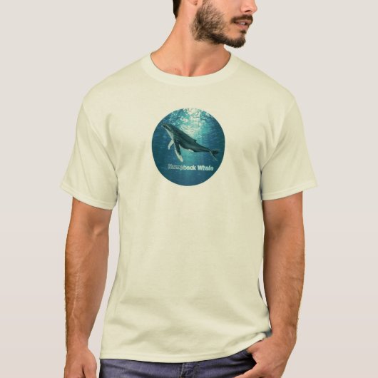 ザトウクジラTシャツ Tシャツ (正面)
