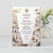 ザトスカーナイタリアンコーヒーソレカジュアルント結婚の 招待状 (スタンド正面)