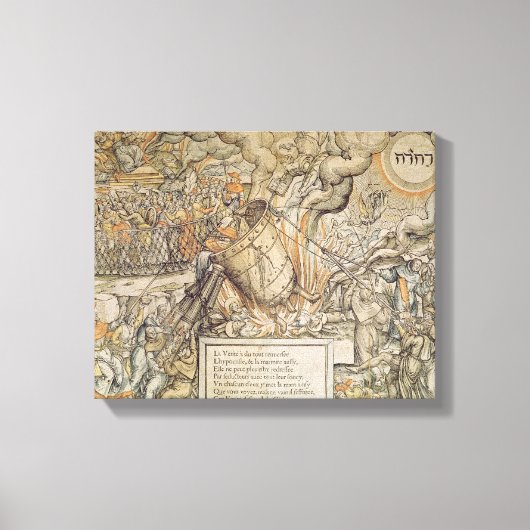 ザトッピング溶融ポット キャンバスプリント (正面)