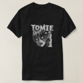 ザトミエダーク顔ガール伊東淳 Tシャツ (デザイン正面)
