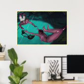 ザトラッ飛んでいるプ ポスター (ホームオフィス)