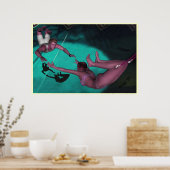 ザトラッ飛んでいるプ ポスター (キッチン)