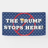 ザトランプストップハバナ 横断幕 (横)
