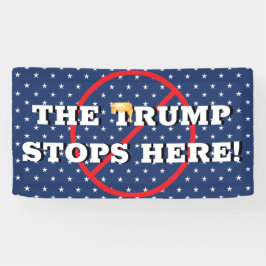 ザトランプストップハバナ 横断幕