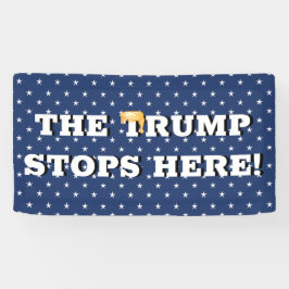 ザトランプストップハバナ 横断幕