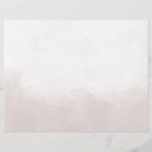 ザトレイルパーソナライズされた静止紙 (裏面)