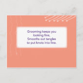 ザトレジャー狩りゲーム – 手掛かり#2 – ヘアブラシ ポストカード (正面)