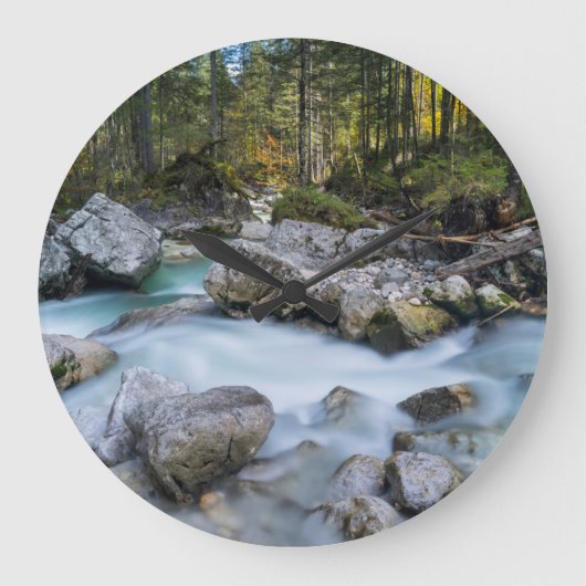 ザトレント·ラムソーア·アッシュ ラージ壁時計 (正面)