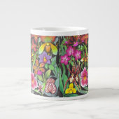 ザトロピカルオーキッドガーデンスペシャリティマグ ジャンボコーヒーマグカップ (正面)