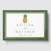 ザトロピカルパイナップル結婚コレクション ゲストブック (正面)