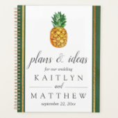 ザトロピカルパイナップル結婚コレクション プランナー手帳 (正面)